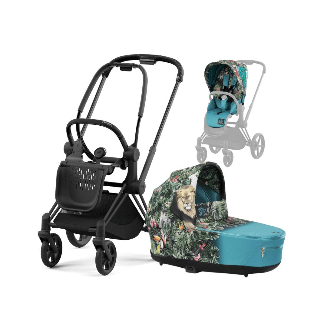CYBEX Kombikinderwagen Fashion - Matt Black - We The Best CYBEX Kombikinderwagen Fashion - Matt Black - We The Best