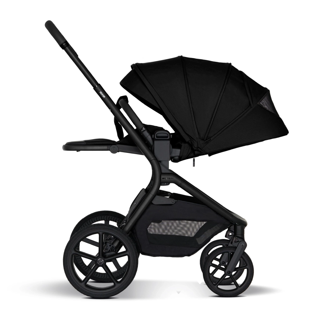 my junior MAVI Kombikinderwagen Pure Black