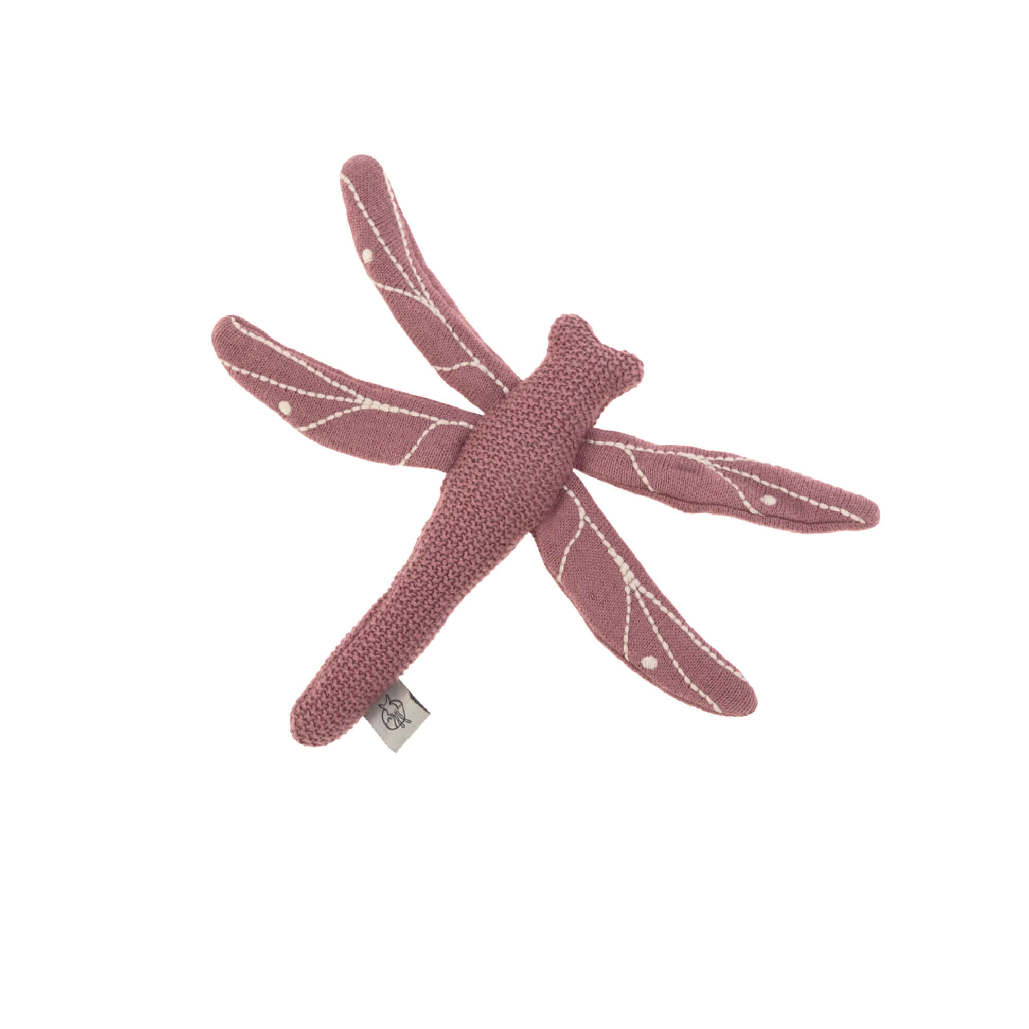 Lässig Kuscheltier mit Rassel & Knisterpapier - Knitted Toy Dragonfly red Lässig Kuscheltier mit Rassel & Knisterpapier - Knitted Toy Dragonfly red