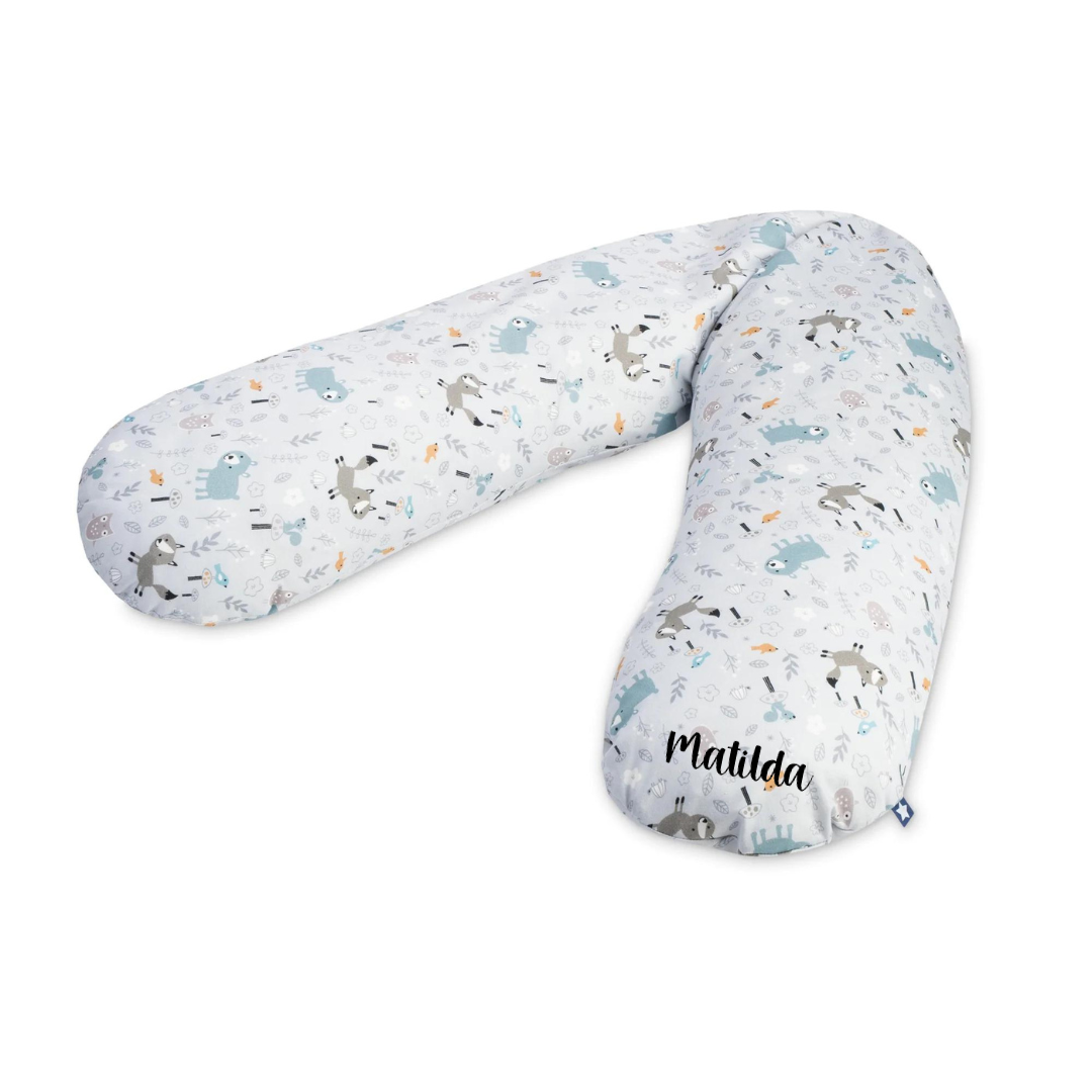 Zöllner personalisiertes Stillkissen Jersey Cotton mit Namen Smart FriendsSchrift 1 Zöllner personalisiertes Stillkissen Jersey Cotton mit Namen Smart FriendsSchrift 1