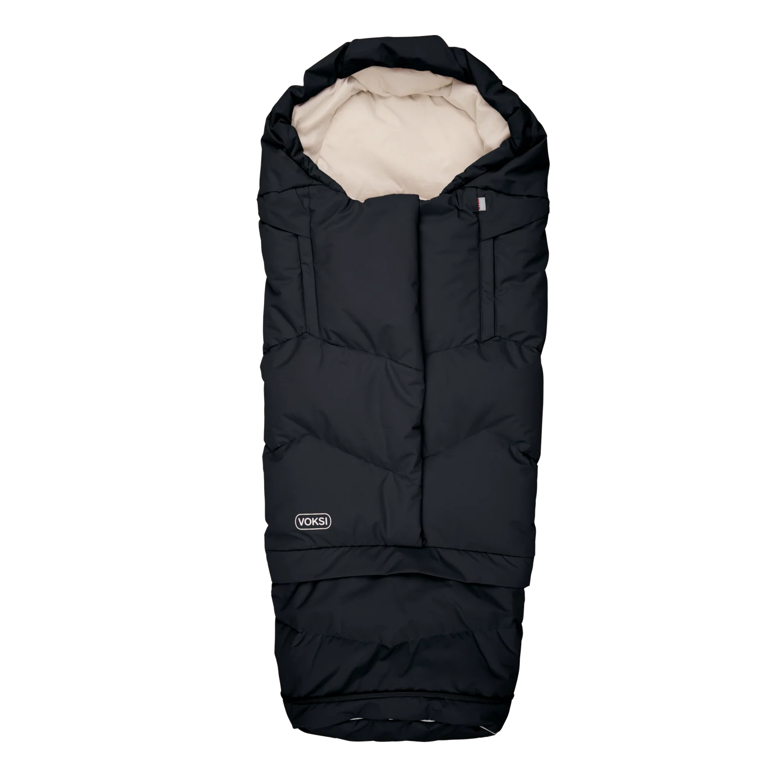  VOKSI City Fußsack Schwarz