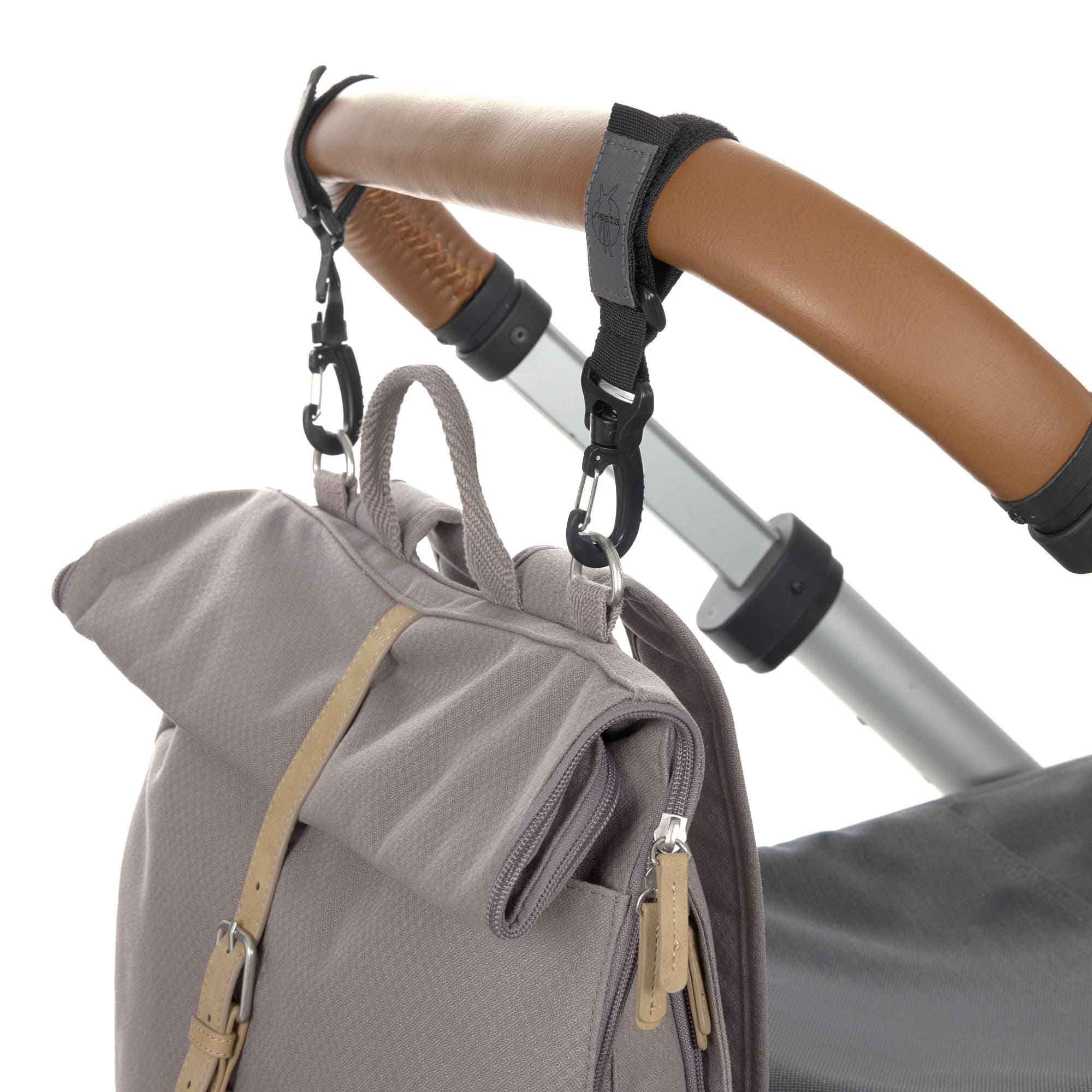 Lässig Wickelrucksack - Rolltop Backpack Rosewood Melange Lässig Wickelrucksack - Rolltop Backpack Rosewood Melange