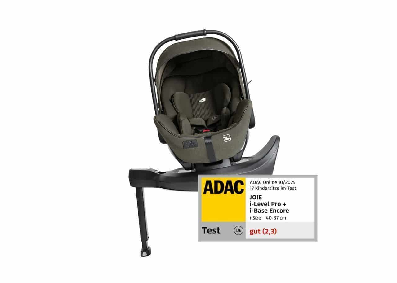 Joie Signature Vinca 4in 1 Kinderwagen Set Evergreen inkl. i-Level Pro Evergreen + Base Encore