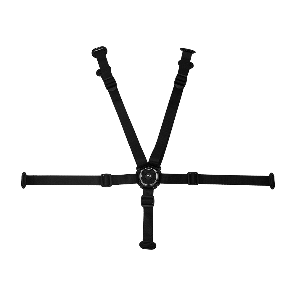 my junior VIGO Sportsitz 5-Punkt Anschnallgurt Schwarz – Einfach den VIGO 5-Punkt-Gurt austauschen: sichere Montage mit Arretierungskeilen in Schwarz oder Grau. Passend für den my junior VIGO Sportsitz.