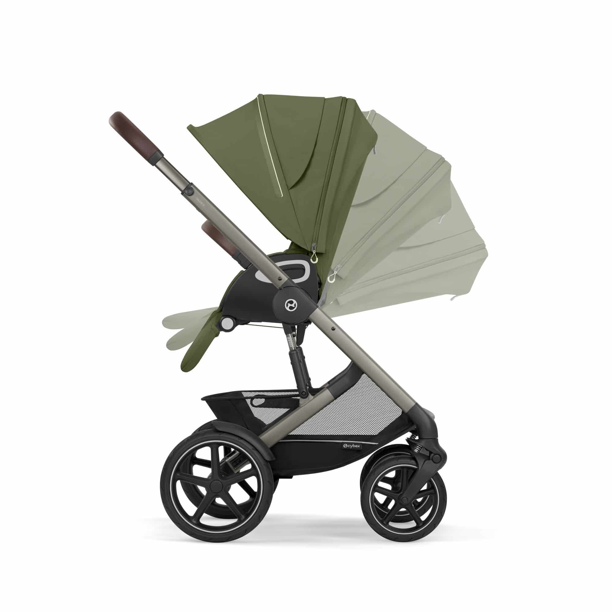 CYBEX Talos S Lux Taupe/Moss Green - Sportwagen