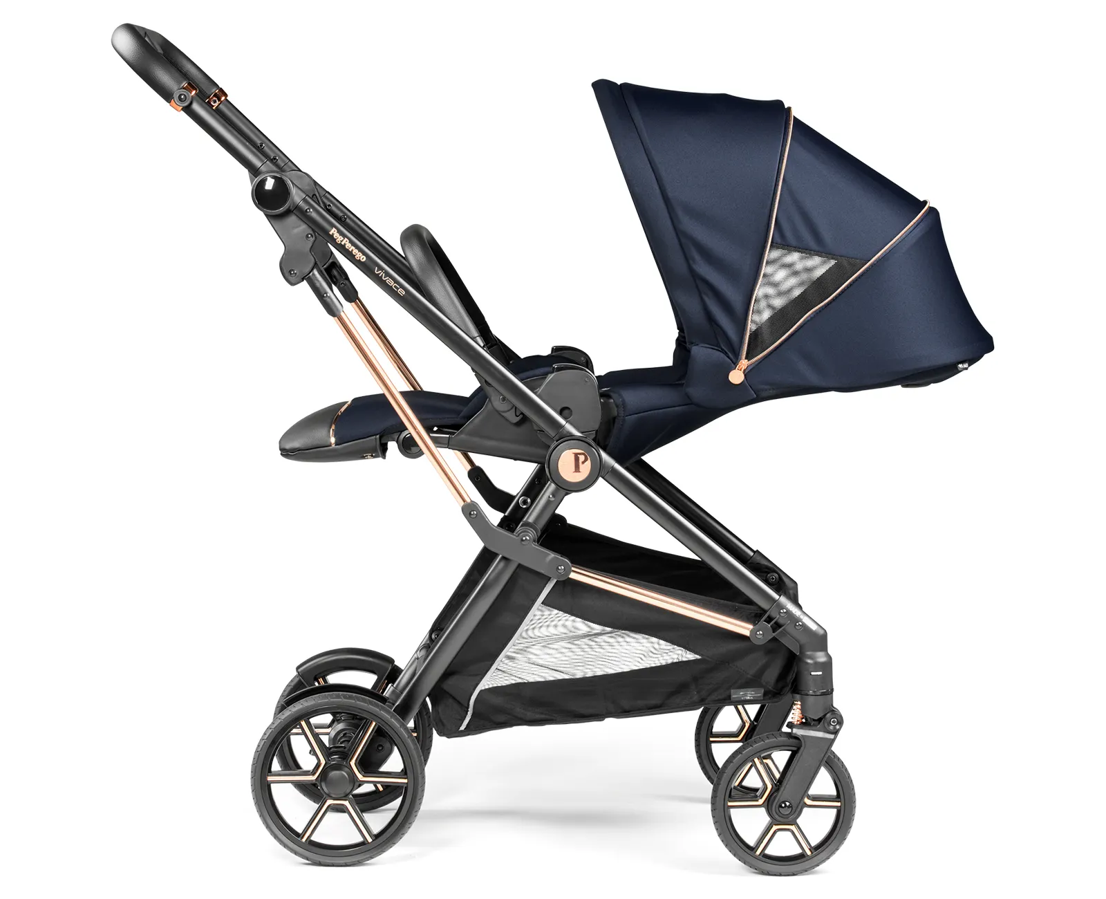 Peg Perego Vivace Blue Shine Sportwagen Peg Perego Vivace Blue Shine Sportwagen
