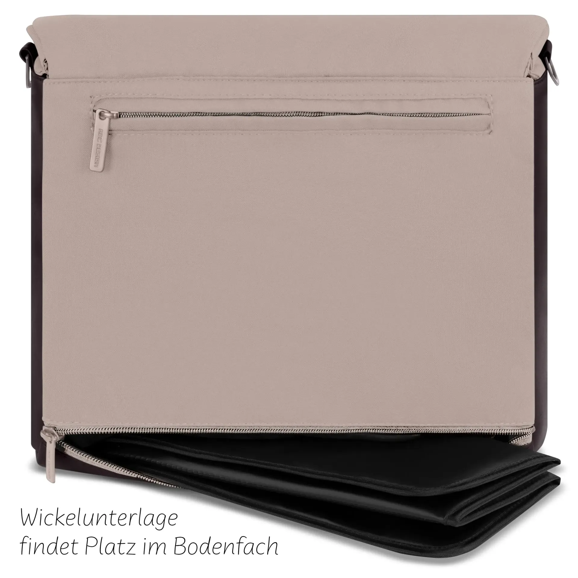 ABC Design Wickeltasche Urban Sand