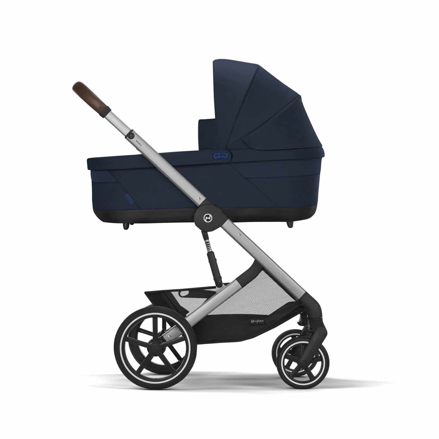 CYBEX Balios S Lux Silver/ Ocean Blue Kinderwagen CYBEX Balios S Lux Silver/ Ocean Blue Kinderwagen