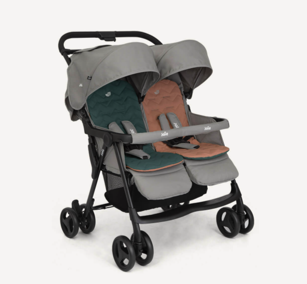 Joie Aire Twin inkl. Regenverdeck Pebble Joie Aire Twin inkl. Regenverdeck Pebble