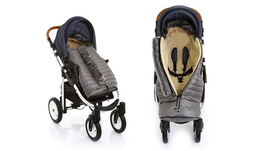 my junior Fußsack My Siberio Braun