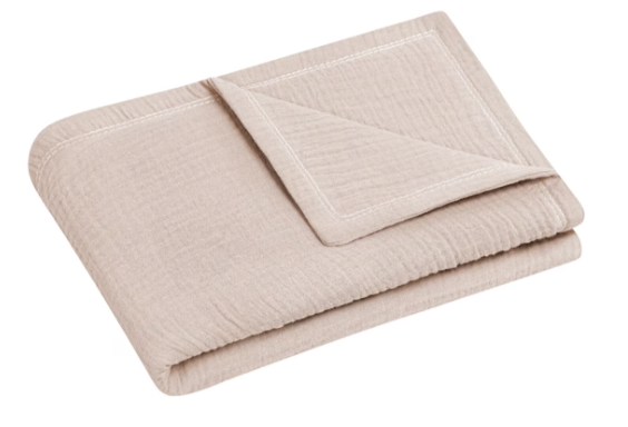Zöllner Kuscheldecke Musselin sand Zöllner Kuscheldecke Musselin sand