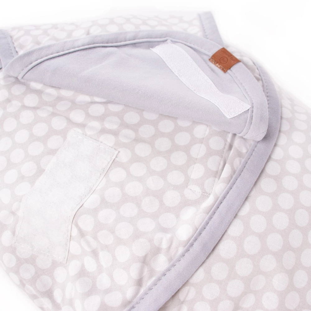 my junior Pucktuch White Dots Grey