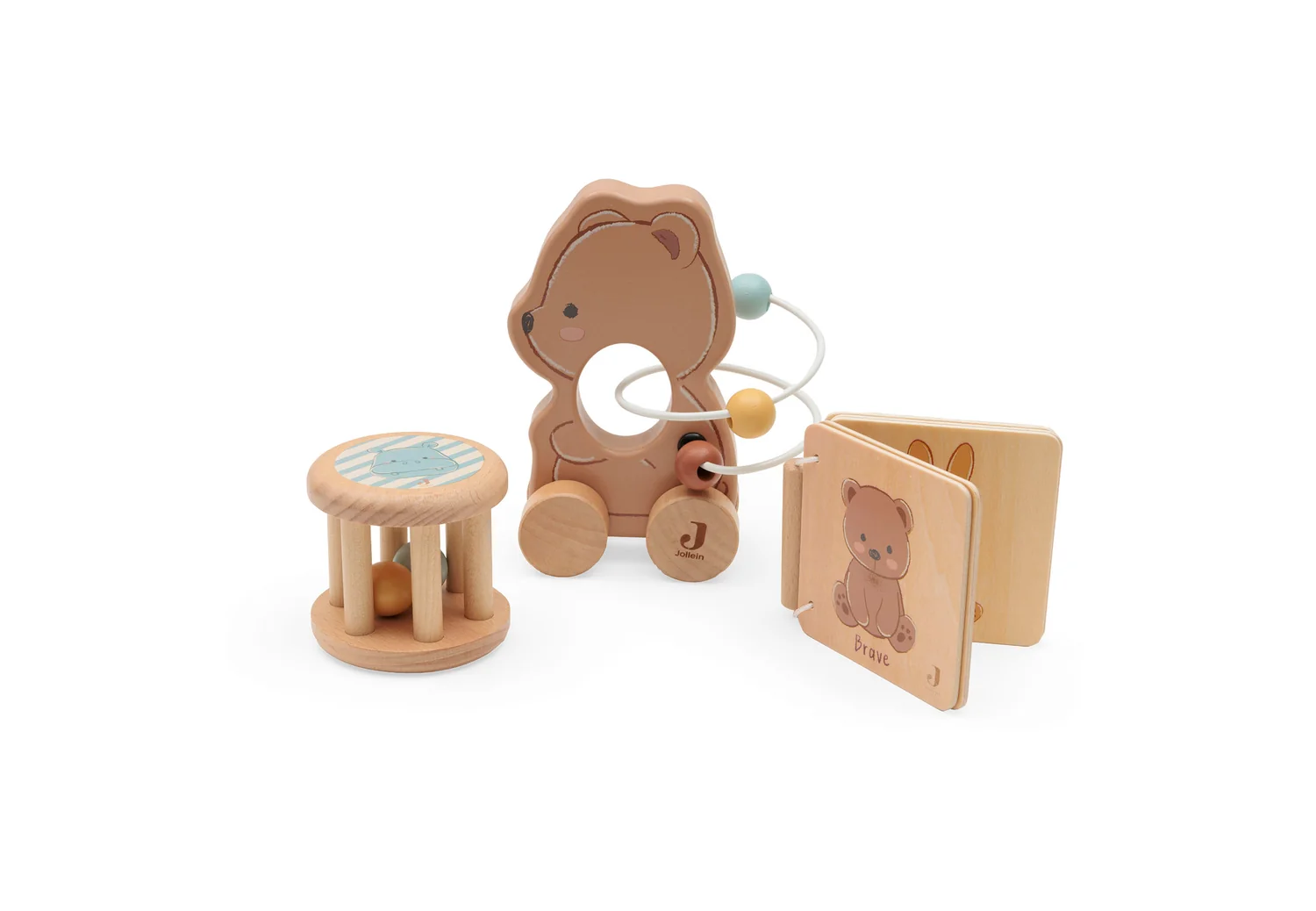 Jollein Holz-Geschenkset Bear Brave