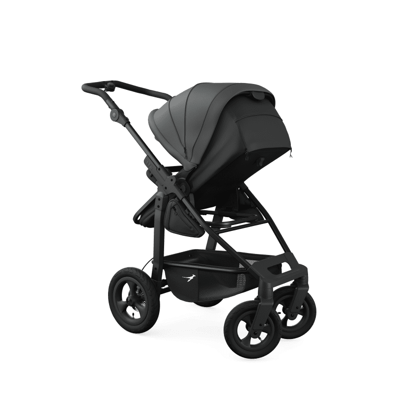 TFK Mono 4 Kombikinderwagen 2in1 Runflat Radset Grau