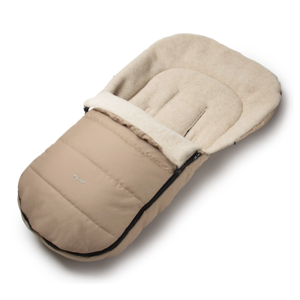my junior Atelier SignatureWool 2in1 Fußsack Naptime Latte