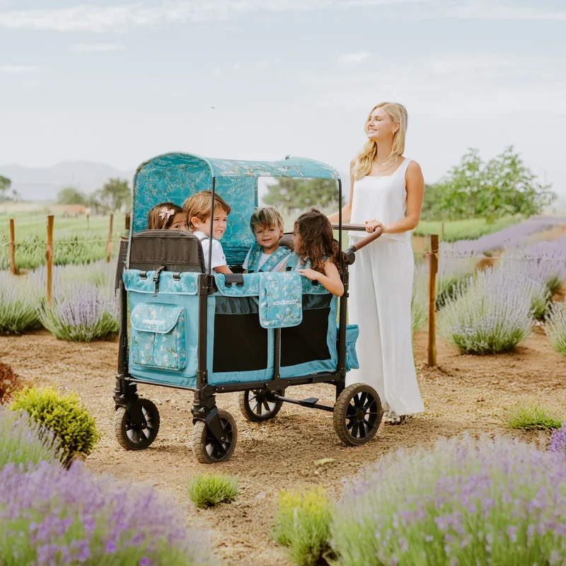 Wonderfold Van Gogh Museum Kinderwagen 4-Sitzer