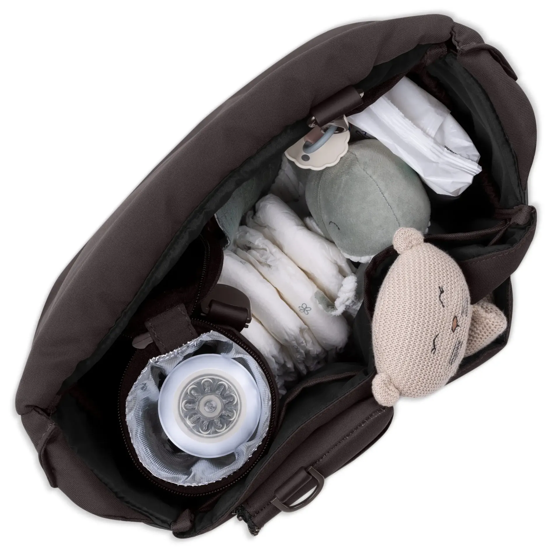 ABC Design Wickeltasche Urban Espresso