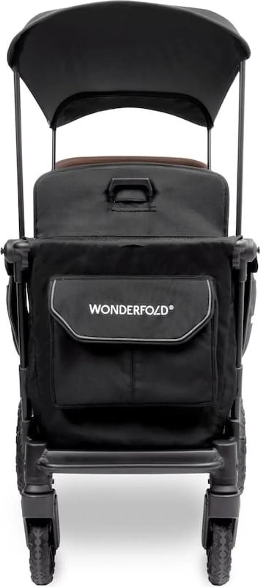 Wonderfold L2 Buggy-Wagen 2-Sitzer - Schwarz