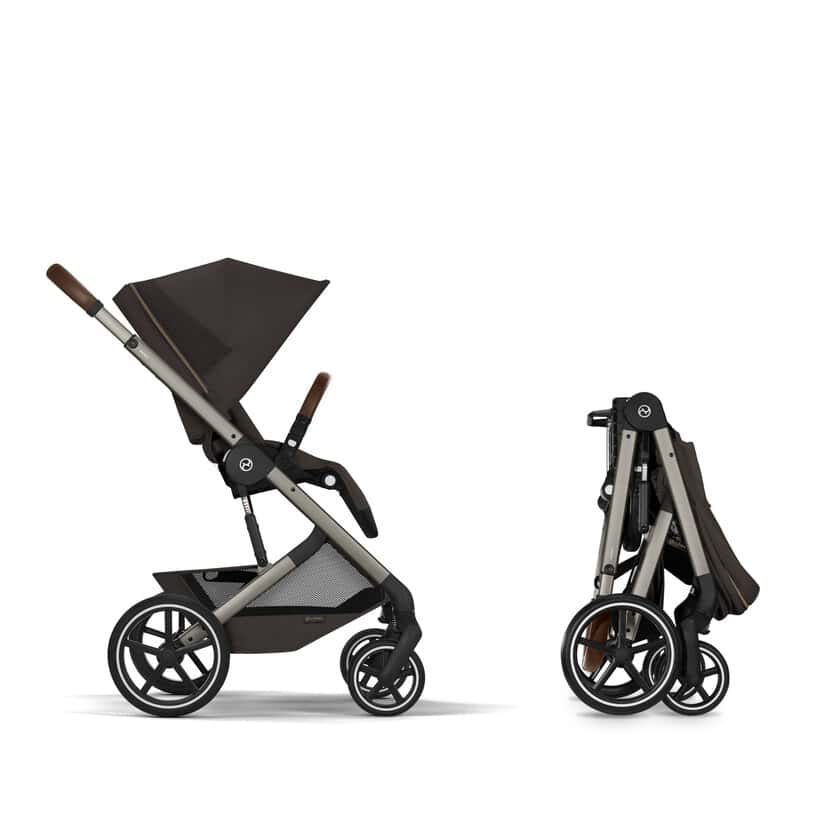 CYBEX Balios S Lux mit faltbarer Wanne - Chocolate Brown