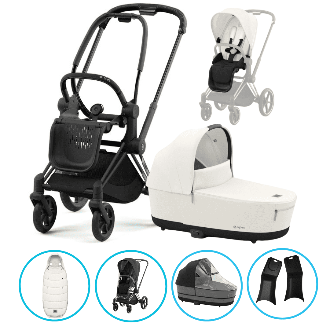 CYBEX PRIAM Kombikinderwagen Matt Schwarz/Off White inkl. CYBEX Platinum Fußsack Off White – Entdecke den Cybex PRIAM 4 Kombikinderwagen Matt Schwarz/Off White inkl. CYBEX Platinum Fußsack Off White: Komfort, Sicherheit und Stil für dein Baby – ideal für Alltag & Winterspaziergänge. CYBEX PRIAM Kombikinderwagen Matt Schwarz/Off White inkl. CYBEX Platinum Fußsack Off White – Entdecke den Cybex PRIAM 4 Kombikinderwagen Matt Schwarz/Off White inkl. CYBEX Platinum Fußsack Off White: Komfort, Sicherheit und Stil für dein Baby – ideal für Alltag & Winterspaziergänge.
