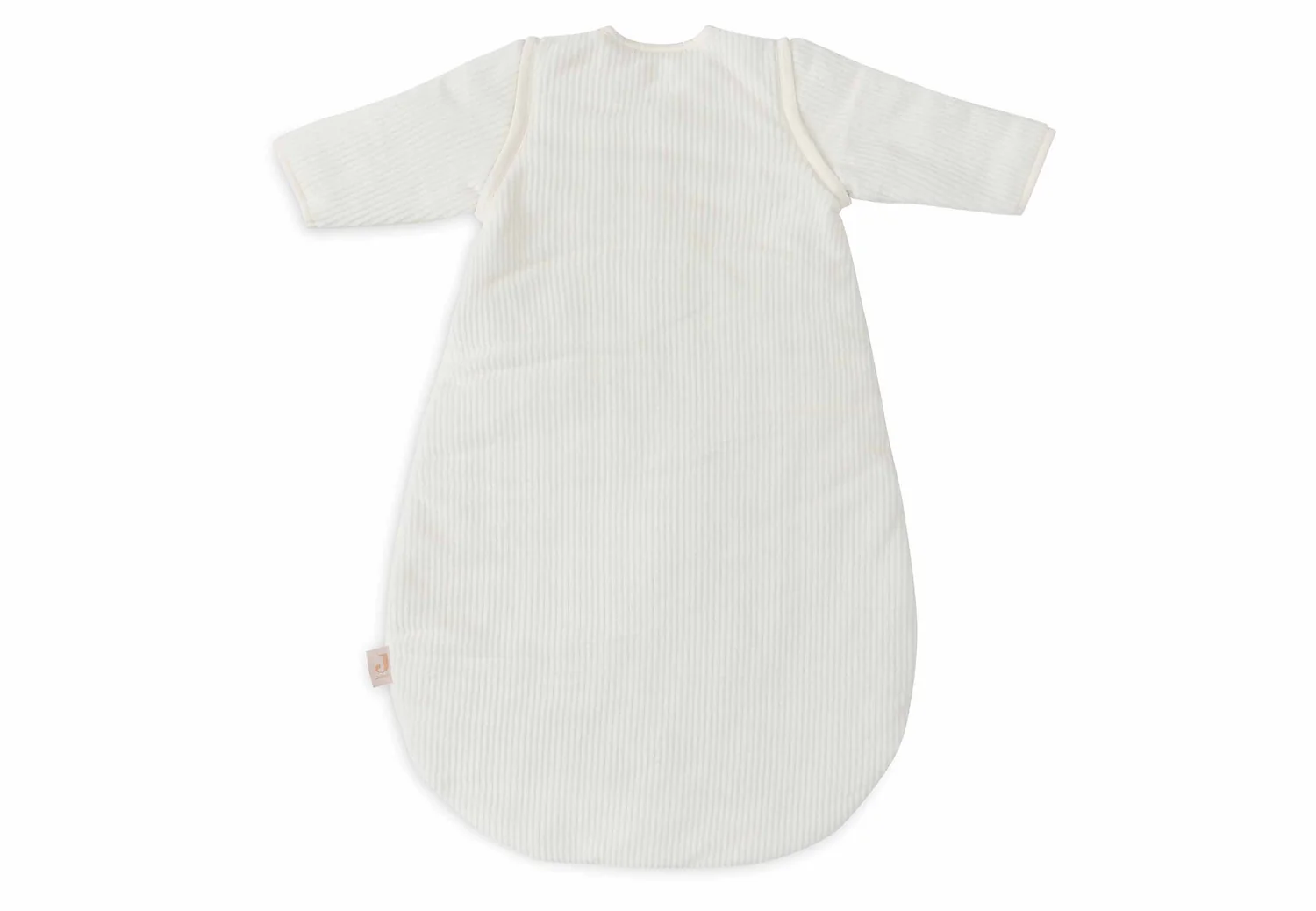 Jollein Baby Schlafsack mit abnehmbaren Ärmeln - Rib Ivory