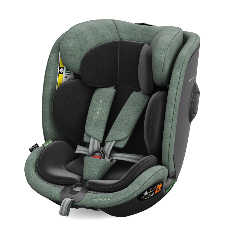 my junior CYRO 360° i-Size Reboarder Grün – Sichere & komfortable Autofahrten mit dem my junior CYRO i-Size Reboarder. Memory-Schaum, Bambus-Einlage, ISOFIX & i-Size zertifiziert. my junior CYRO 360° i-Size Reboarder Grün – Sichere & komfortable Autofahrten mit dem my junior CYRO i-Size Reboarder. Memory-Schaum, Bambus-Einlage, ISOFIX & i-Size zertifiziert.
