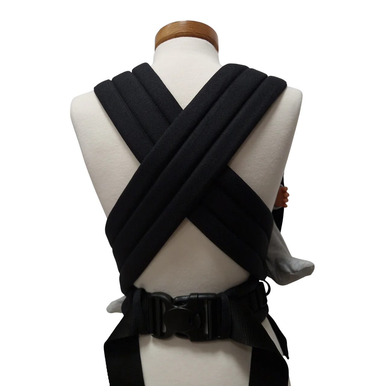 Storchenwiege Baby Carrier schwarz