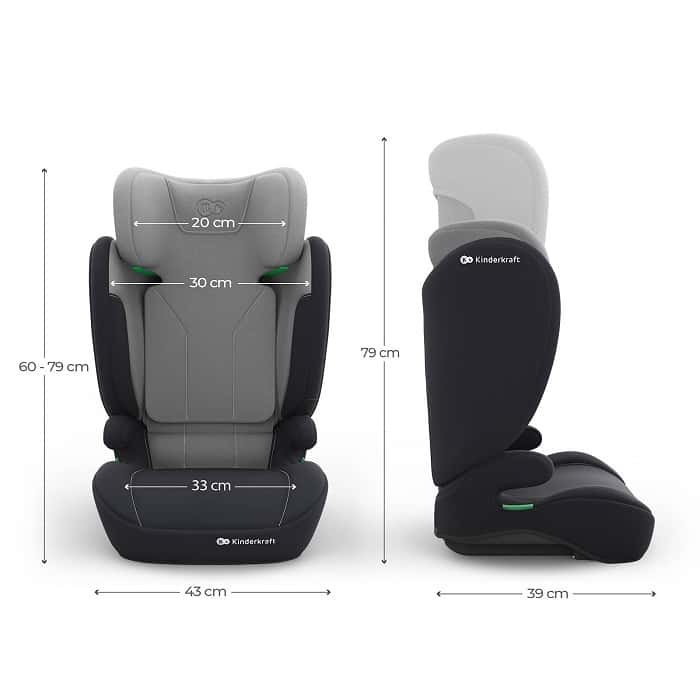 Kinderkraft Autositz I-SPARK 2 PLUS i-Size Grau