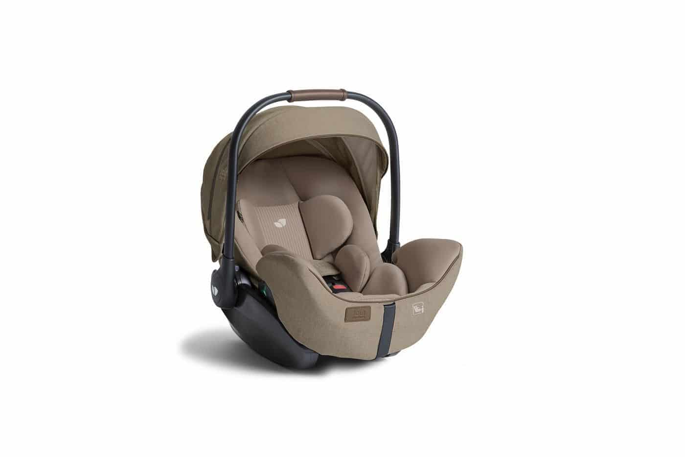 Joie Signature Vinca 4in 1 Kinderwagen Set Sandstone inkl. i-Level Pro Sandstone + Base Encore