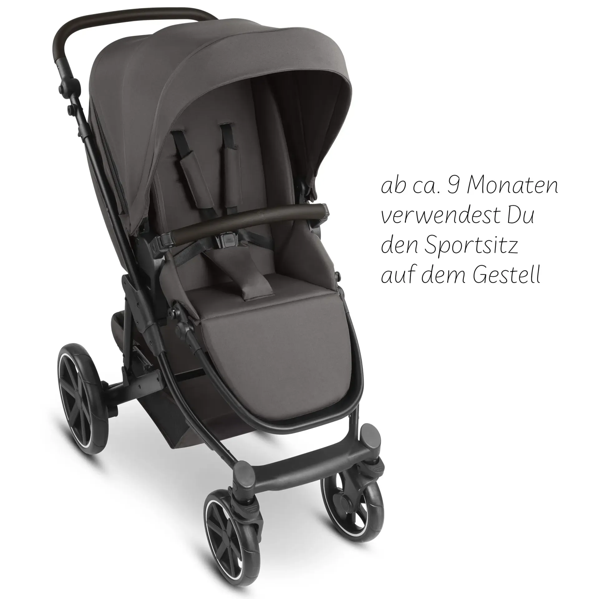 ABC Design Sierra 3in1 Kinderwagen-Set Nut