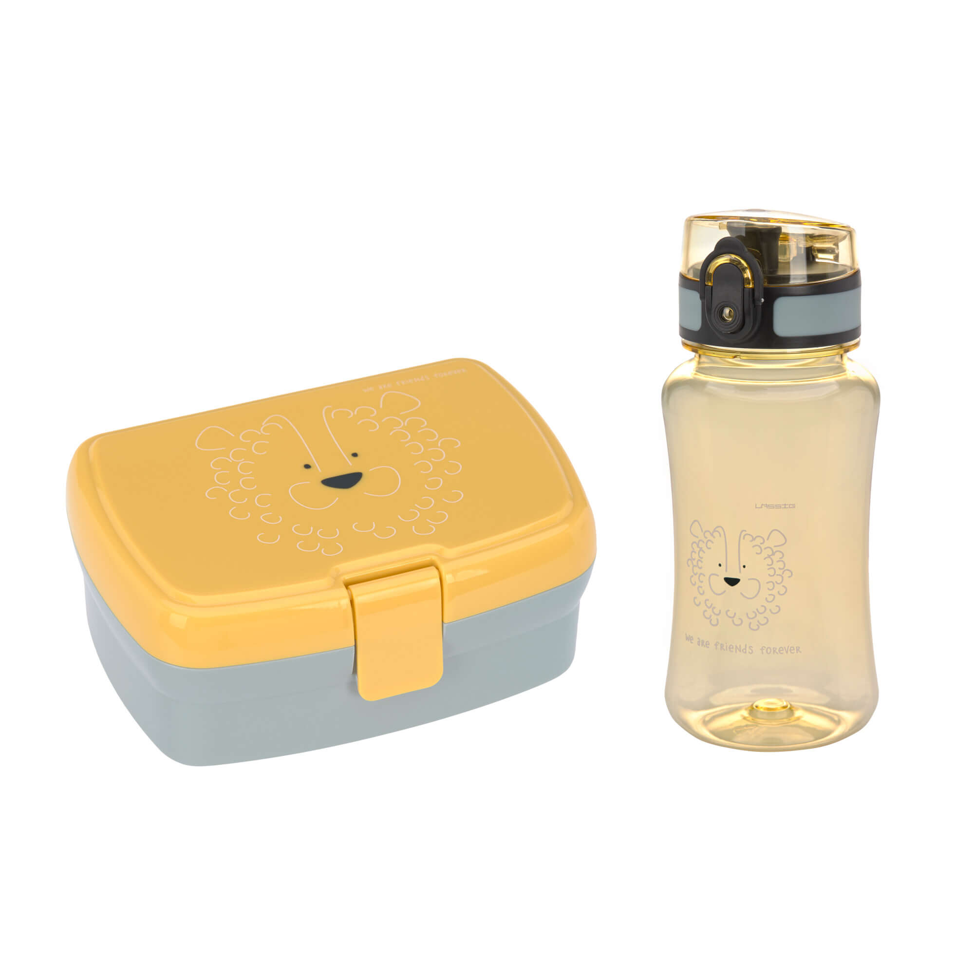 Lässig Lunch Set (Lunchbox+Drinking Bottle) About Friends Lion Lässig Lunch Set (Lunchbox+Drinking Bottle) About Friends Lion