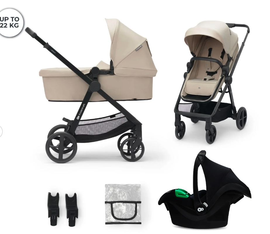 Kinderkraft Kombikinderwagen 3in1 NEWLY beige 