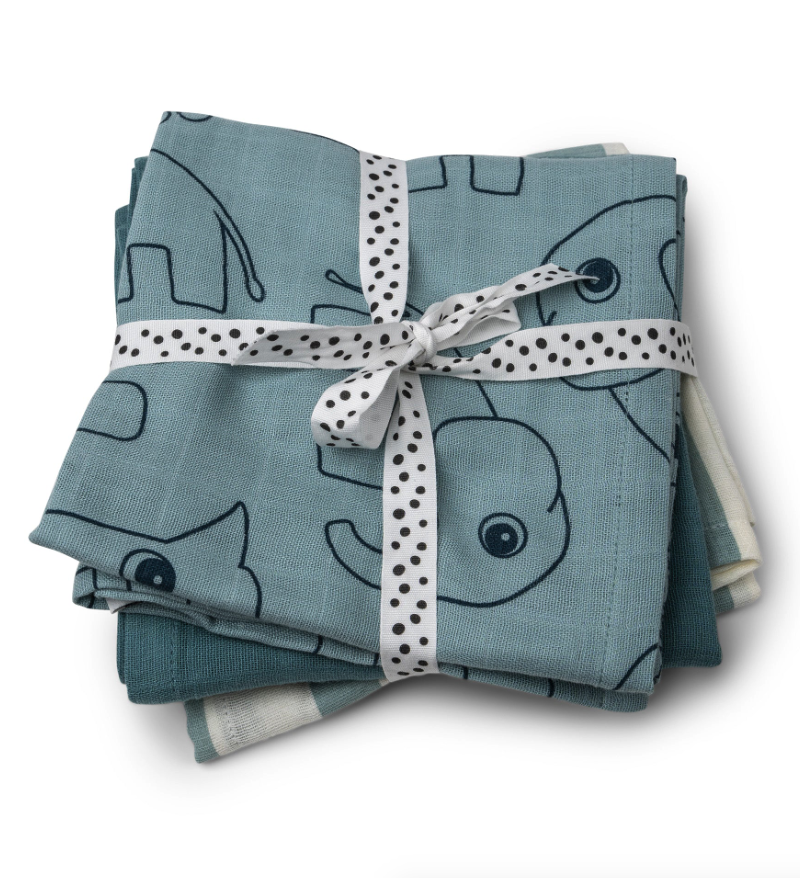 Deer friends Blue