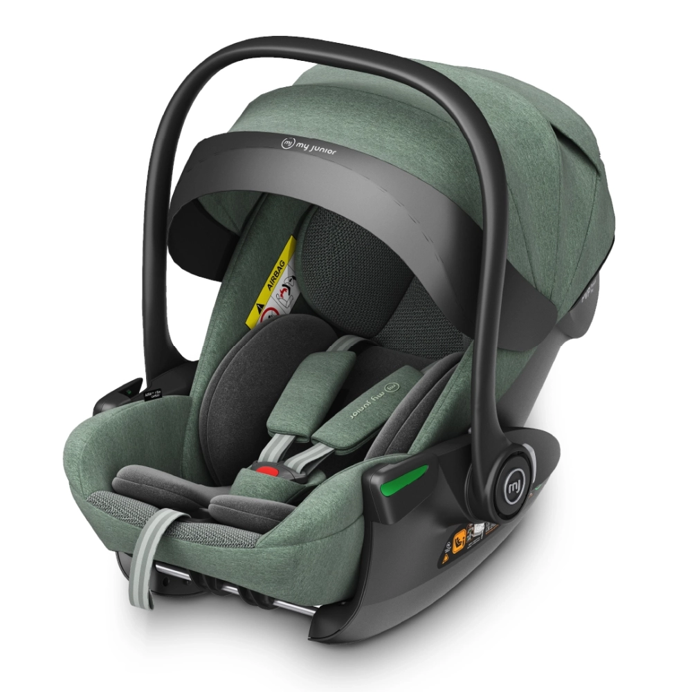 my junior AURA ergo i-Size Babyschale Green – Die my junior AURA ergo i-Size Babyschale Green bietet 170° Liegeposition, Memory-Schaum & i-Size Sicherheit. Atmungsaktiv, flexibel & kompatibel mit allen my junior Kinderwagen. my junior AURA ergo i-Size Babyschale Green – Die my junior AURA ergo i-Size Babyschale Green bietet 170° Liegeposition, Memory-Schaum & i-Size Sicherheit. Atmungsaktiv, flexibel & kompatibel mit allen my junior Kinderwagen.