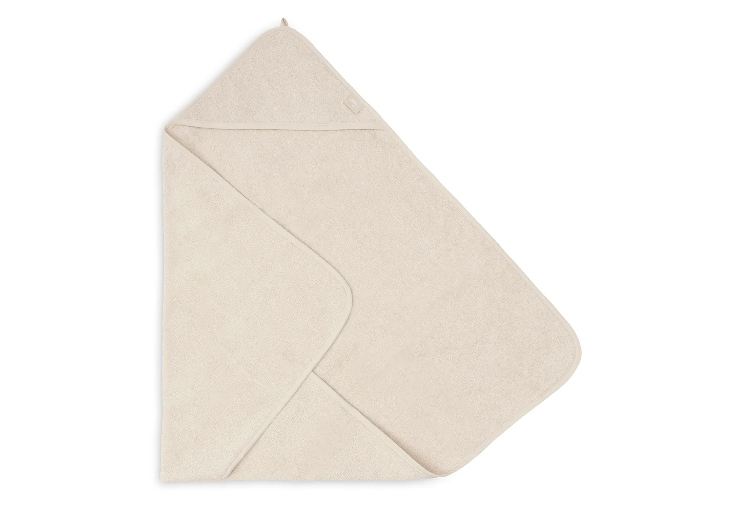 Jollein Kapuzenbadetuch 75x75 cm Sand