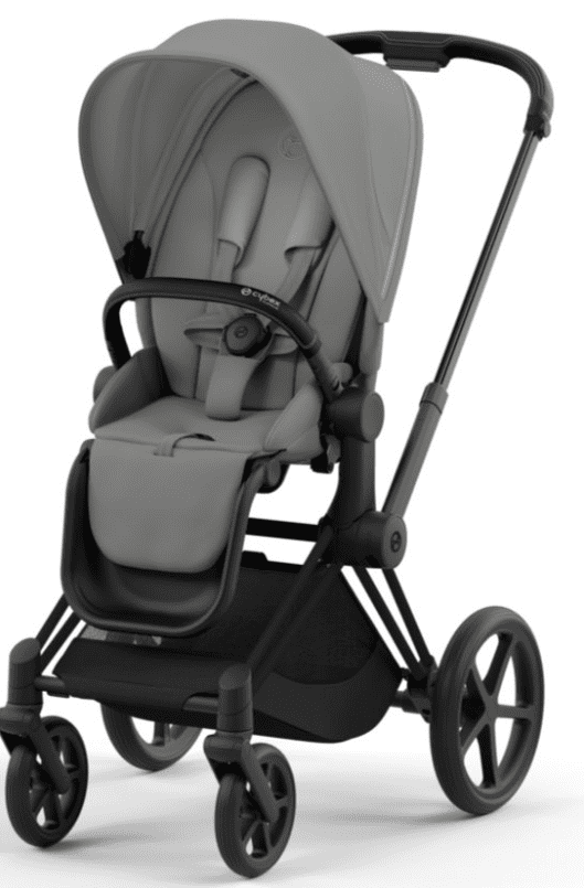 CYBEX PRIAM Kombikinderwagen matt schwarz mirage grey CYBEX PRIAM Kombikinderwagen matt schwarz mirage grey
