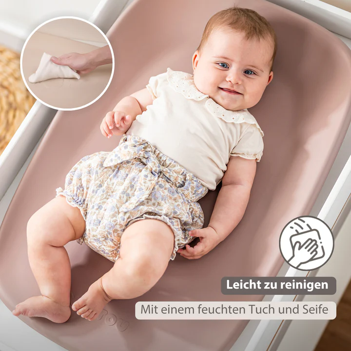 Nattou Wickelauflage Softy 70x50 cm - Rosa