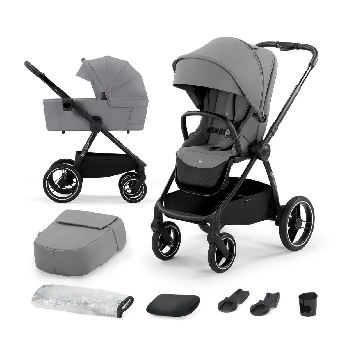 Kinderkraft Nea Platinium Grey Kombikinderwagen Kinderkraft Nea Platinium Grey Kombikinderwagen