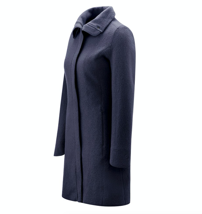 mamalila Eco-Woll-Tragemantel Oslo - navy M