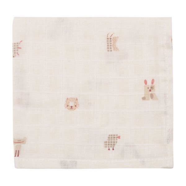 Jollein Waschlappen 3er-Pack Animal Friends Jollein Waschlappen 3er-Pack Animal Friends