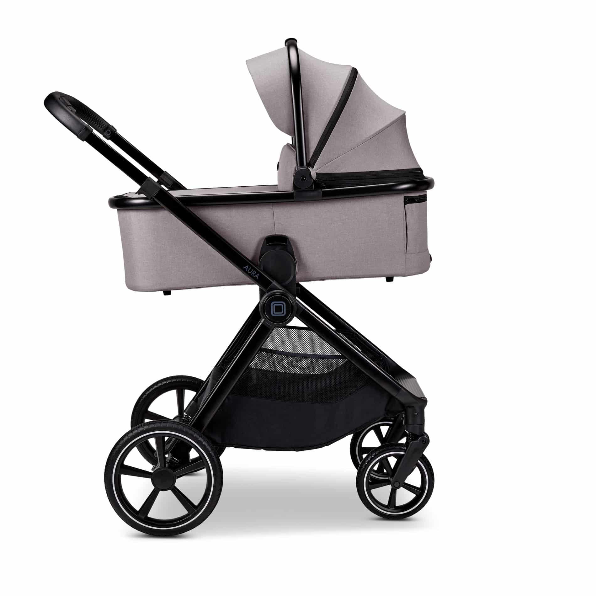 Moon AURA Kombikinderwagen Stone 3in1 Set inkl. Babyschale Moon AURA Kombikinderwagen Stone 3in1 Set inkl. Babyschale