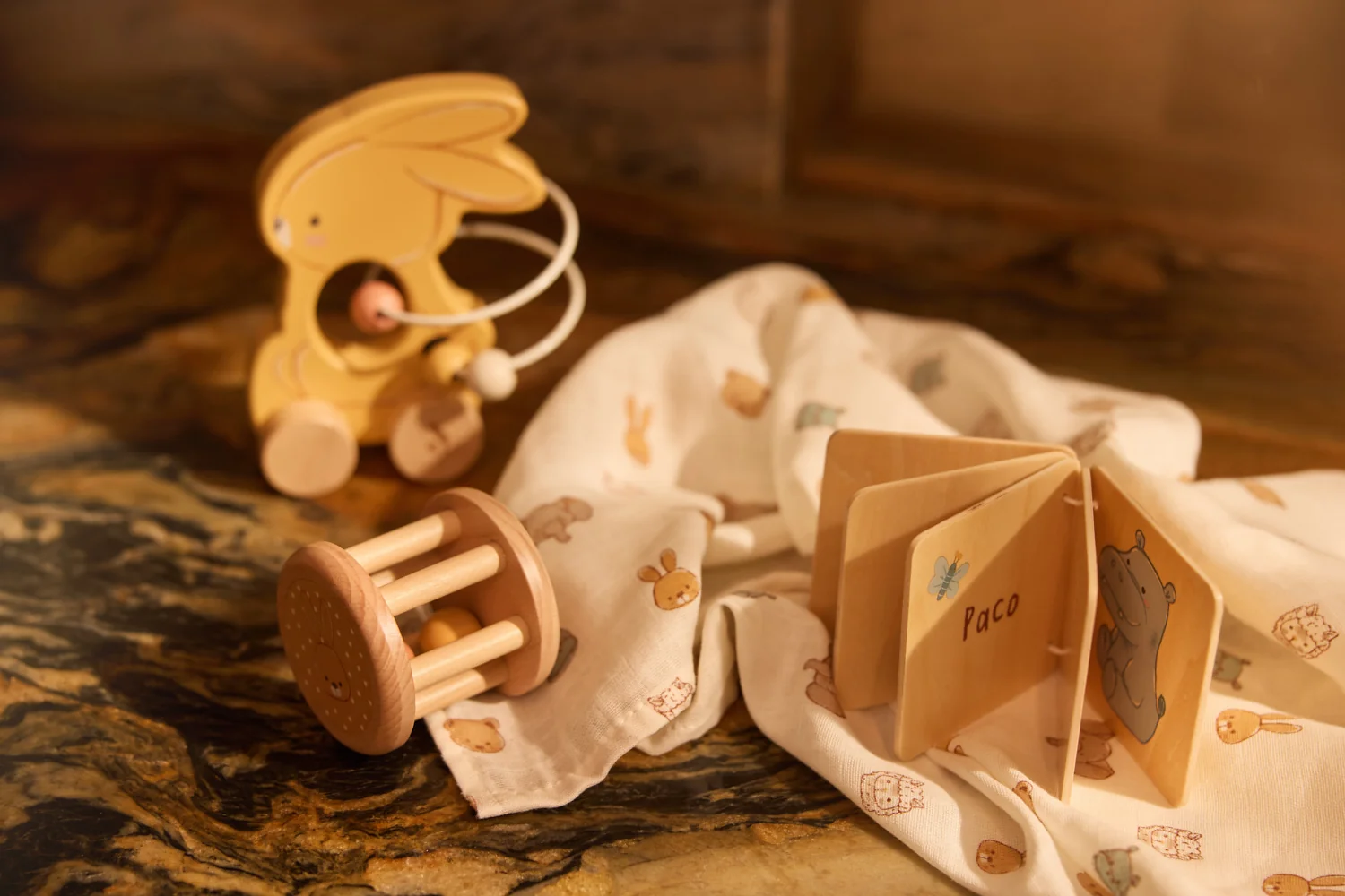 Jollein Holz-Geschenkset Bunny Luz