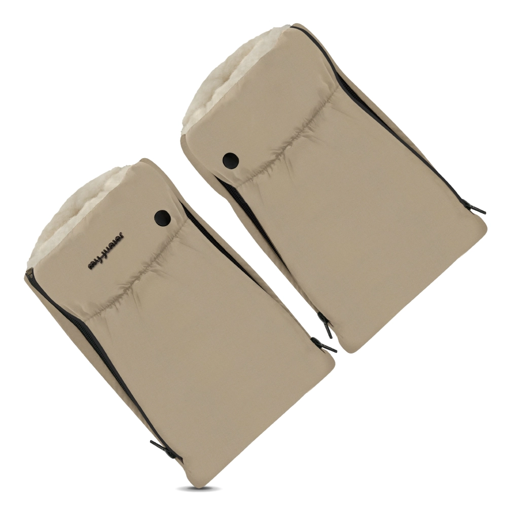 my junior ThermoWool Handmuff Naptime Latte