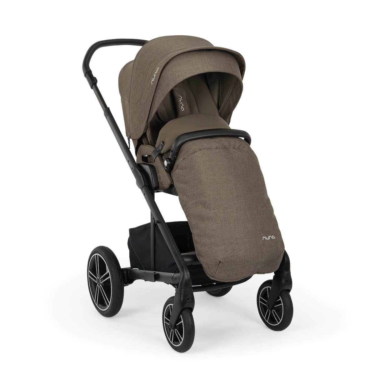 Nuna MIXX next 3in1 Kinderwagen Set Pistachio inkl. Pipa Next Caviar-Chocolate und gratis Zubehör 
