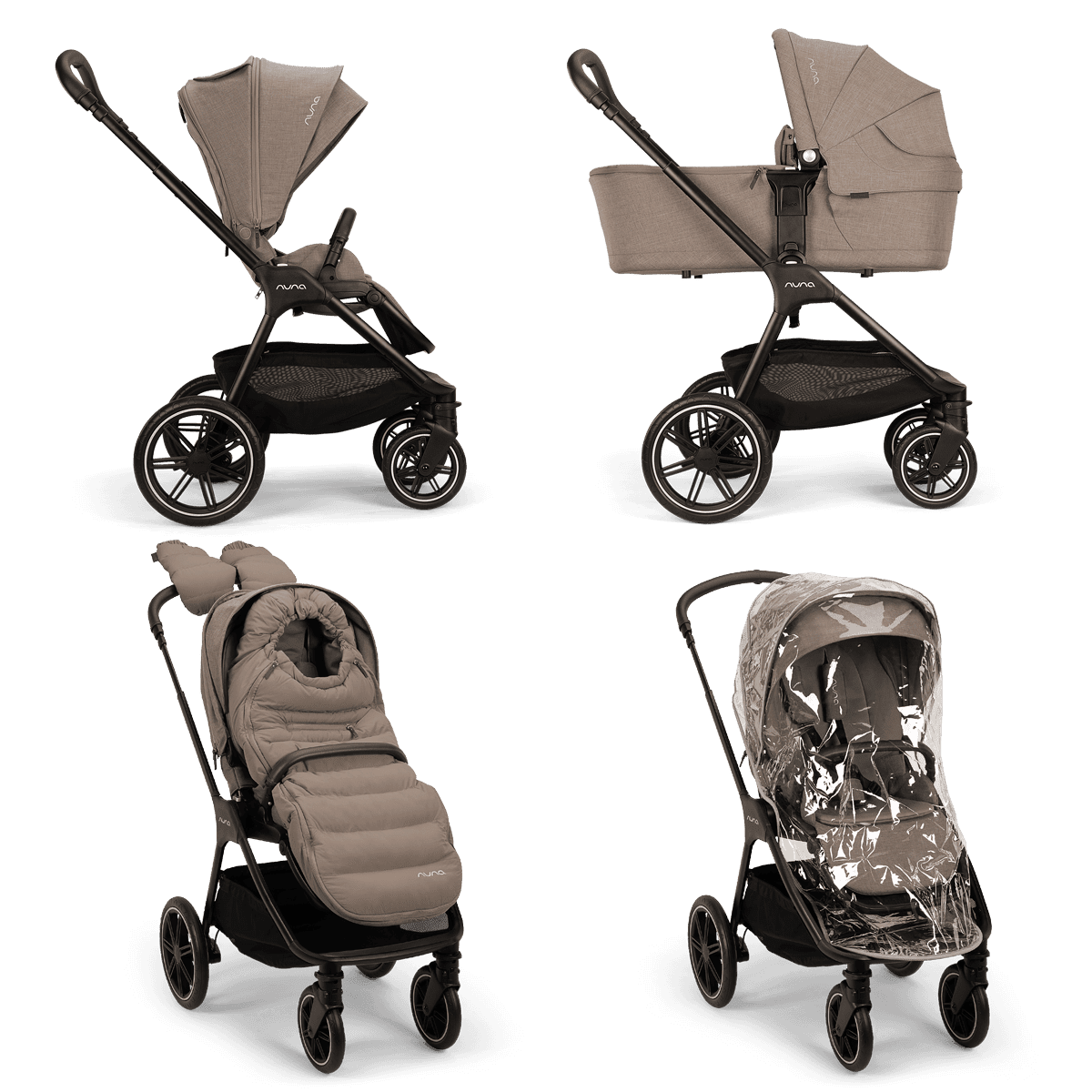 Nuna TRIV lx 3in1 Kinderwagenset Cedar inkl. Arra flex Cedar & gratis Zubehör Nuna TRIV lx 3in1 Kinderwagenset Cedar inkl. Arra flex Cedar & gratis Zubehör