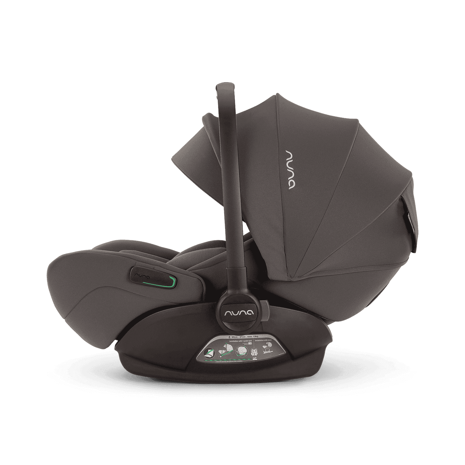 Nuna ARRA flex i-Size Babyschale Thunder inkl. Isofix-Basis NEXT Nuna ARRA flex i-Size Babyschale Thunder inkl. Isofix-Basis NEXT