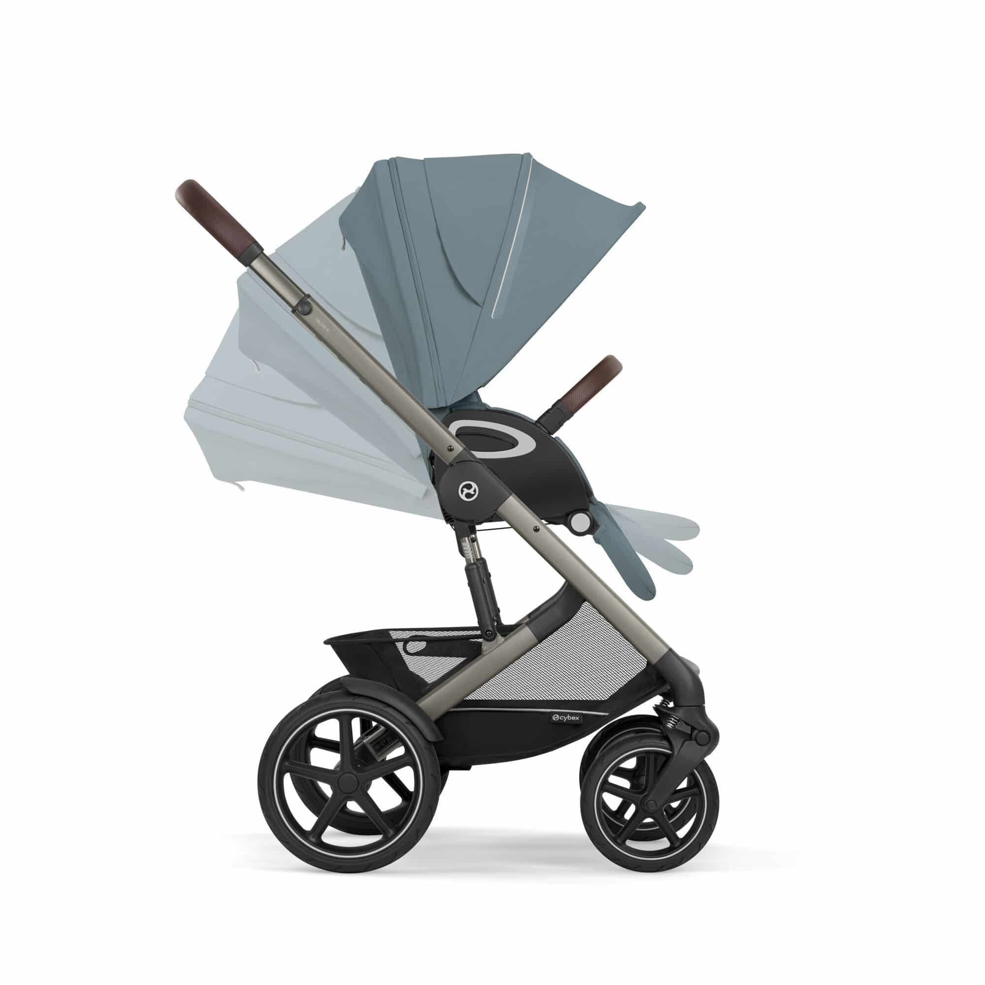 CYBEX Talos S Lux Taupe/Stormy Blue - Sportwagen