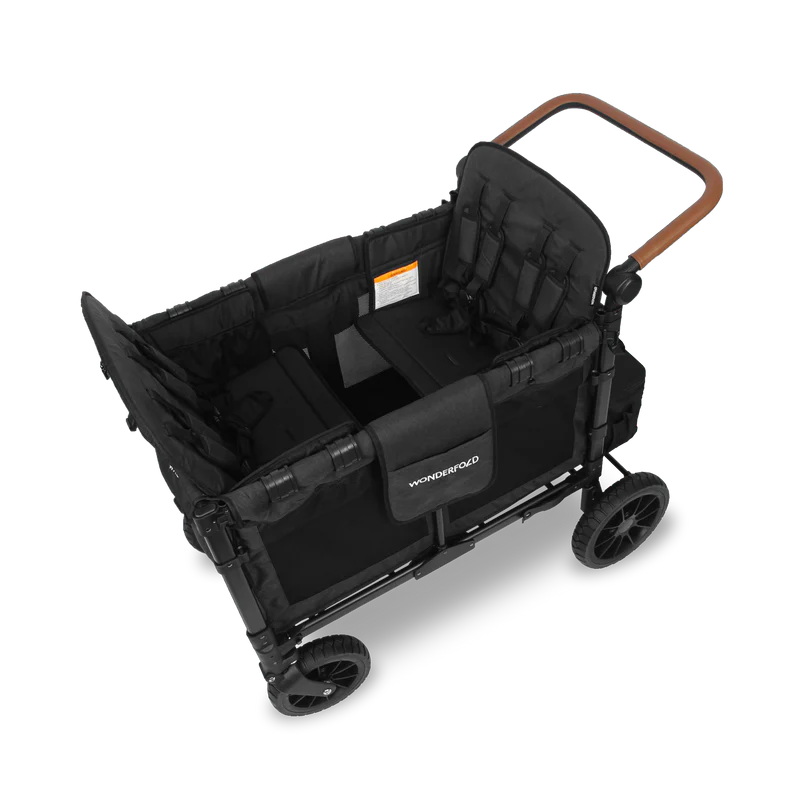 Wonderfold W4 Luxe KinderVan 4-Sitzer Schwarz