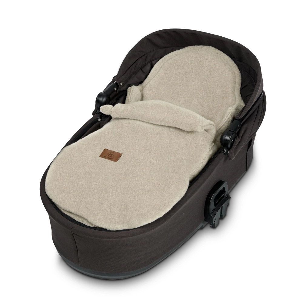 my junior ThermoWool 2in1 Fußsack Cozy Edition Beige