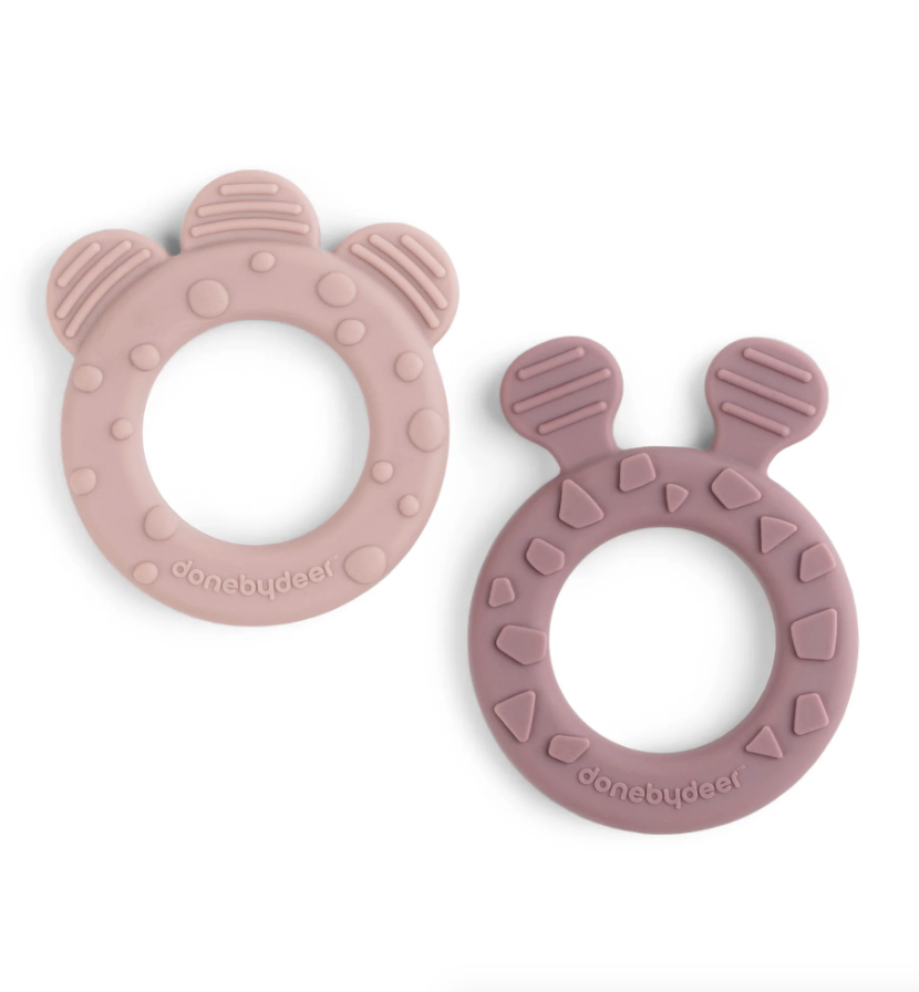 Done by Deer Beißring 2er-Pack Deer friends Done by Deer Beißring 2er-Pack Deer friends